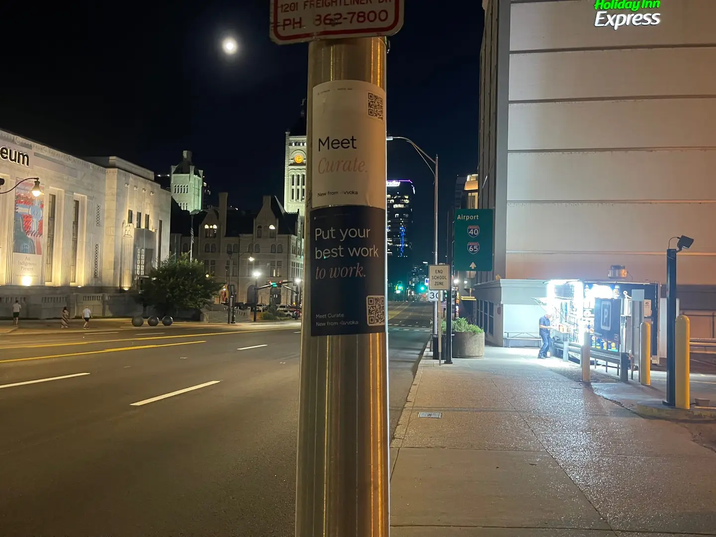 Avvoka pole snipe on the Broadway corridor in Nashville by Beyond Street Media (photo 2 of 190).