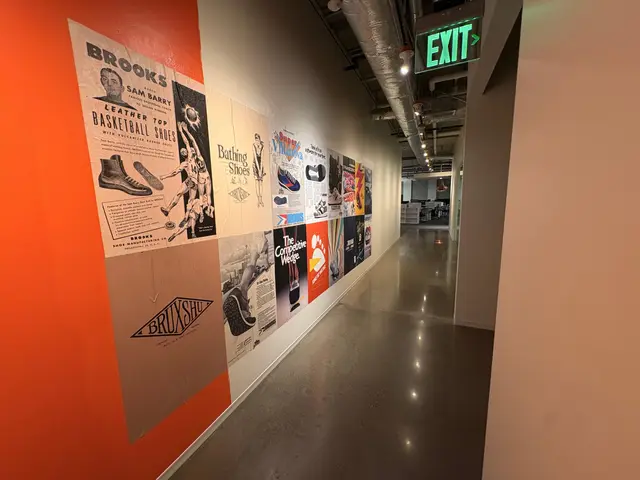 Brooks 'Let's Run There' run-club photo-collage wall installation by Beyond Street Media (photo 2 of 13).