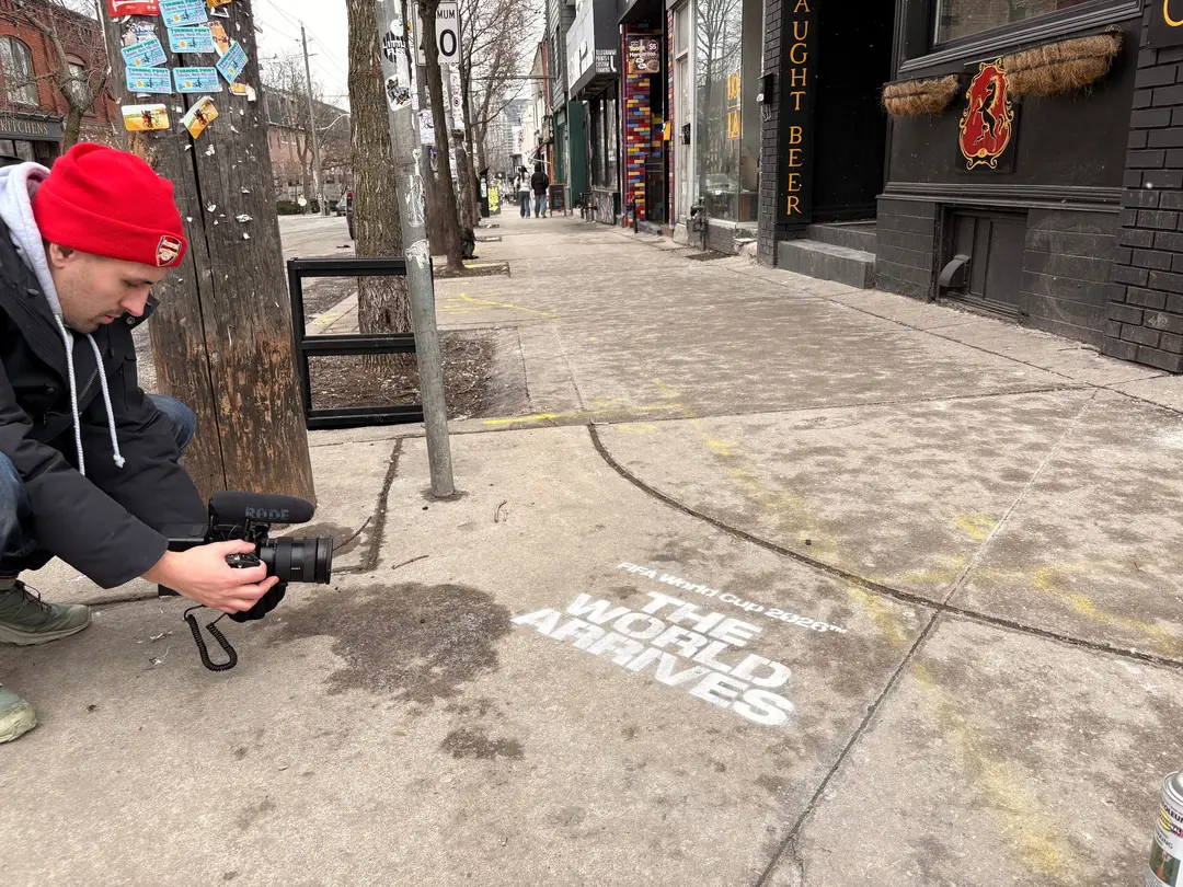 FIFA World Cup 2026 wheatpaste poster campaign in Toronto, ON by Beyond Street Media (photo 2 of 17).