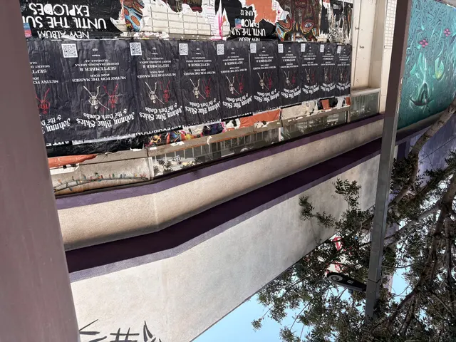 Johnny Blue Skies wheatpaste show poster in downtown Phoenix by Beyond Street Media (photo 31 of 31).