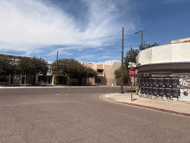 Johnny Blue Skies wheatpaste show poster in downtown Phoenix by Beyond Street Media (photo 15 of 31).