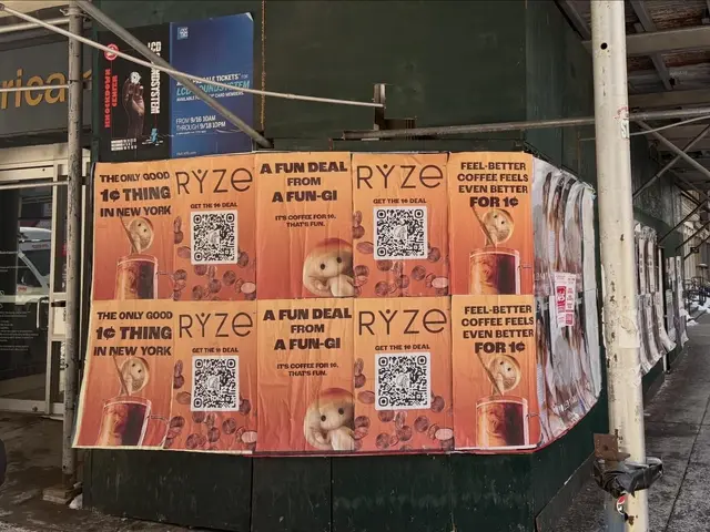 RYZE mushroom coffee wheatpaste poster campaign in New York City by Beyond Street Media (photo 2 of 54).