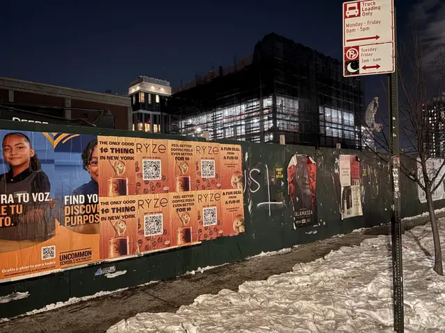 RYZE mushroom coffee wheatpaste poster campaign in New York City by Beyond Street Media (photo 37 of 54).