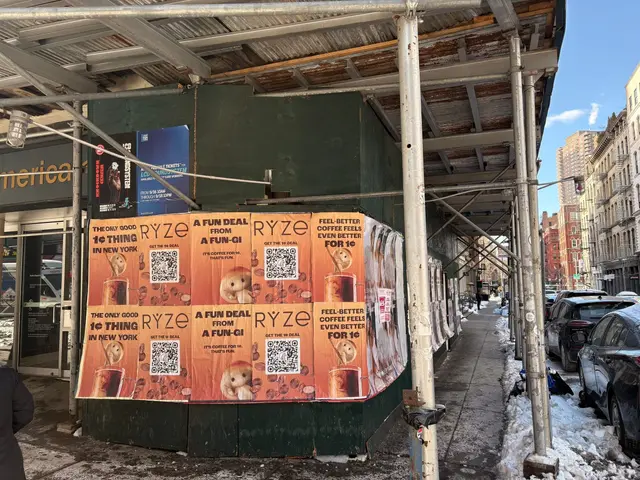 RYZE mushroom coffee wheatpaste poster campaign in New York City by Beyond Street Media (photo 39 of 54).