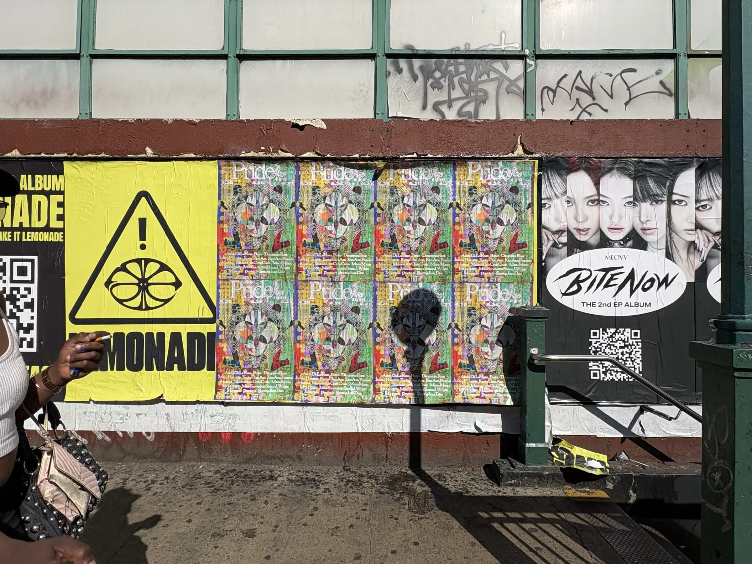 Signal nightclub wheatpaste event posters on Manhattan's Lower East Side, documented street install, by Beyond Street Media