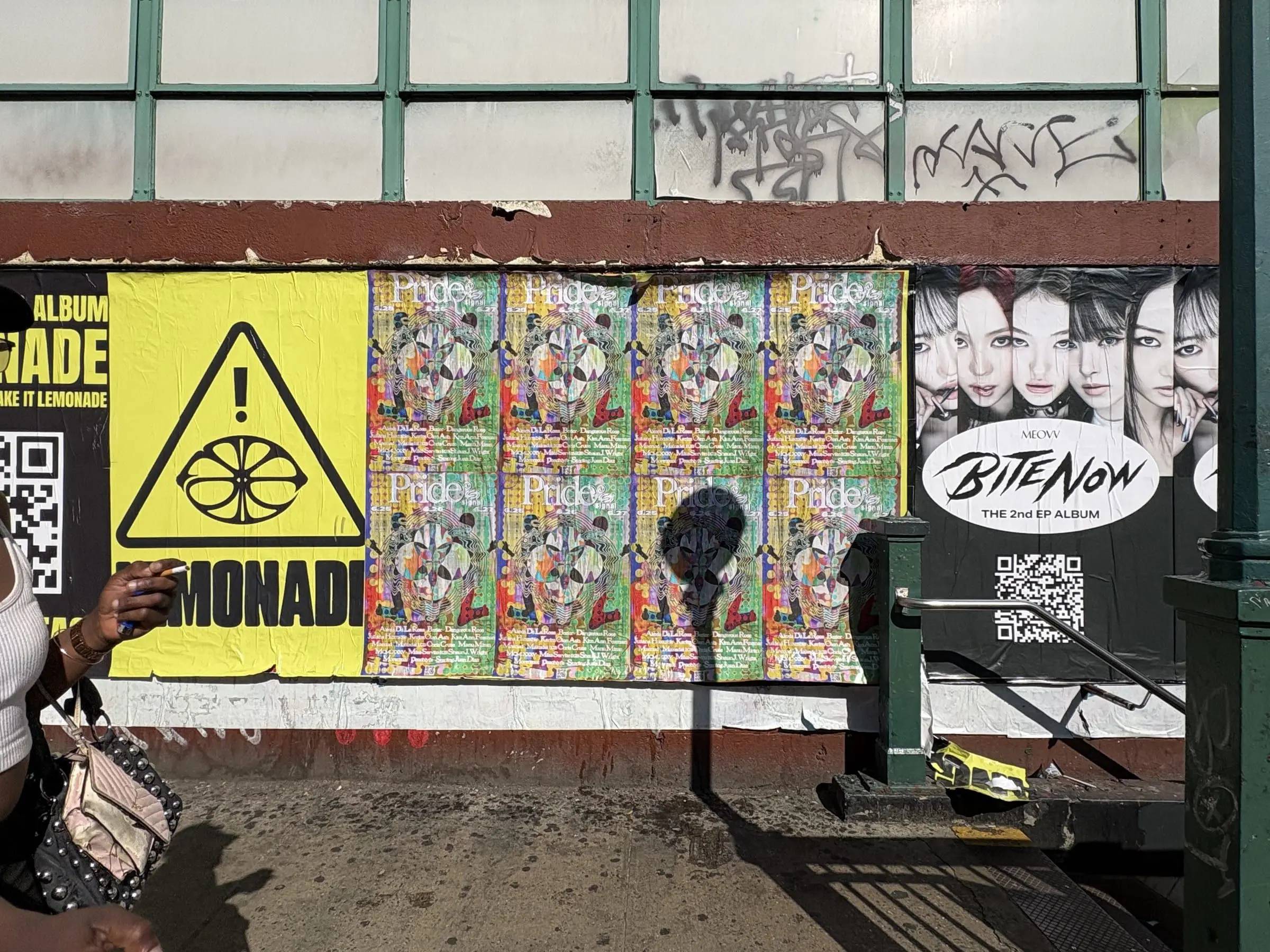 Signal nightclub wheatpaste event posters on Manhattan's Lower East Side, documented street install, by Beyond Street Media
