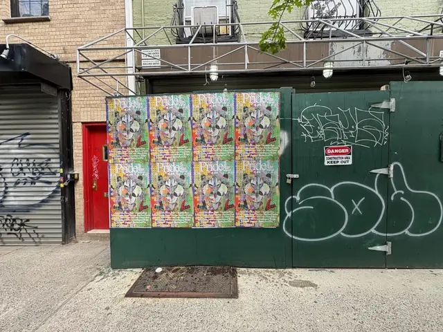 Signal nightclub wheatpaste event posters on Manhattan's Lower East Side, documented street install, by Beyond Street Media (photo 8 of 10).