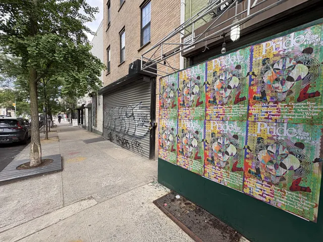 Signal nightclub wheatpaste event posters on Manhattan's Lower East Side, documented street install, by Beyond Street Media (photo 9 of 10).